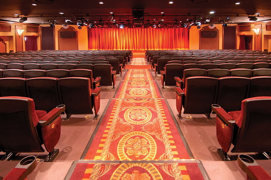 Harrah's Showroom Seating Chart With Seat Numbers